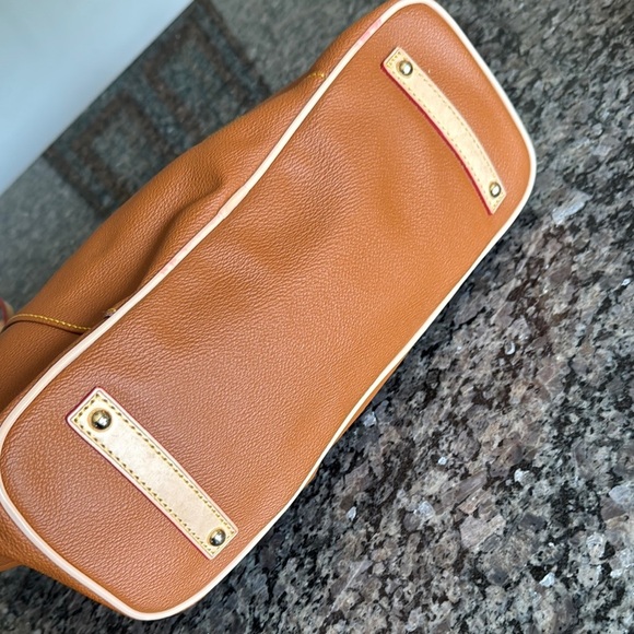 Dooney & Bourke Helena shopper Brown Tote Bag with Leather Accents NWT - Picture 2 of 16